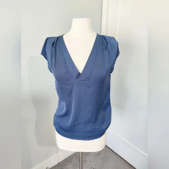 H&M Silk V-Neck Blouse - Picture 1 of 8